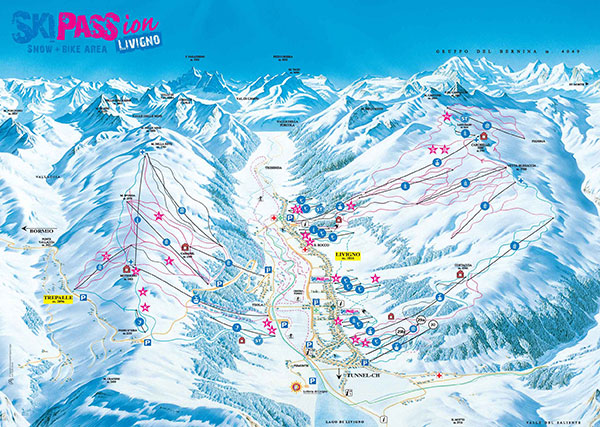 Skimap Livigno